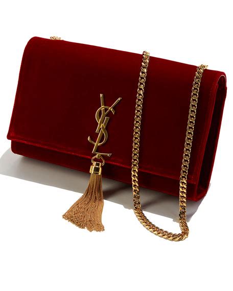 ysl tassel bag medium red|ysl handbags with tassel.